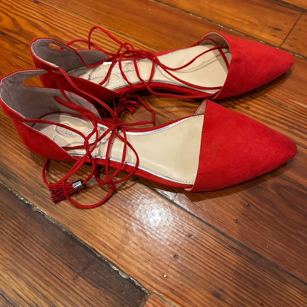 Jessica Simpson Zelssa Pointed Toe Flats